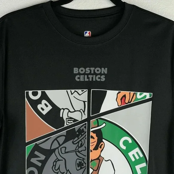 NBA Boston Celtics Basketball Kemba Walker #8 Graphic T-Shirt Mens Size M Black - Picture 3 of 11